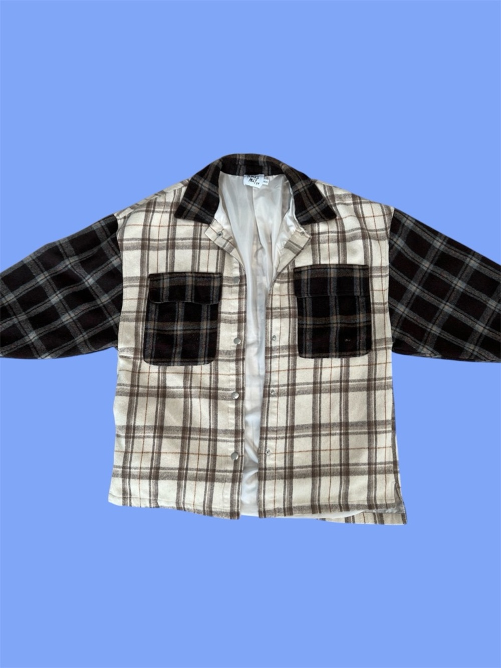 Princess Polly plaid button-up jacket
